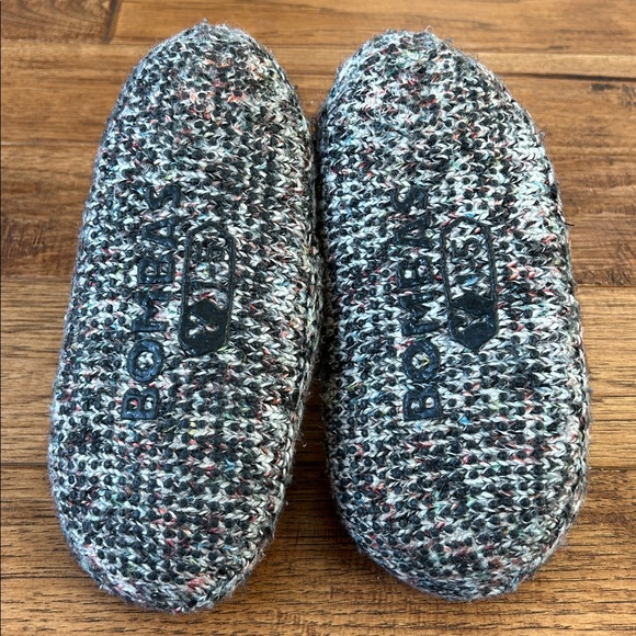 Bombas Gripper Slippers Booties Cozy Knit Multicolor Youth Shoe Size 1 - 5 - Picture 8 of 9